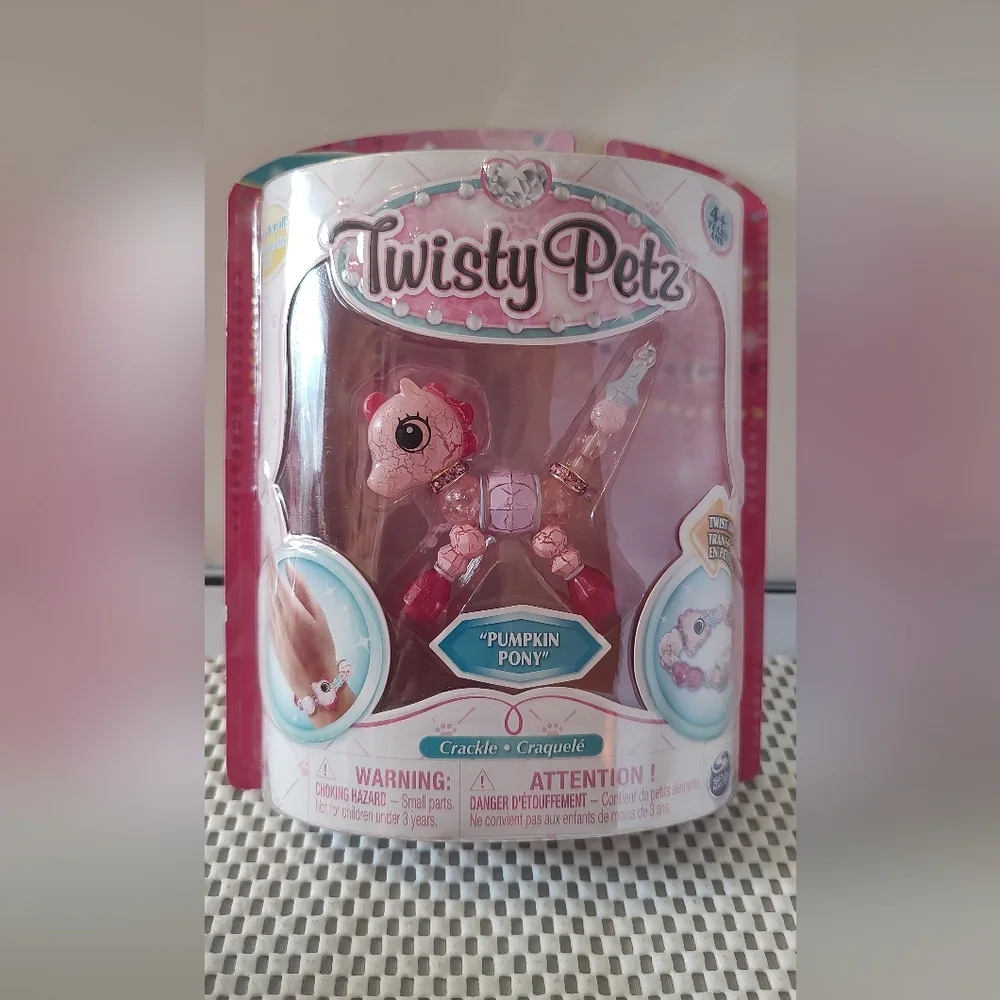 Twisty Petz Series 2 Bracelet Pumpkin Pony Crackle Spin Master Authentic NWT